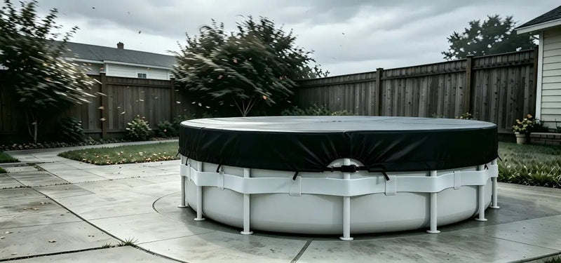 How to Keep a Pool Cover From Blowing Off in the Wind - Faircovers