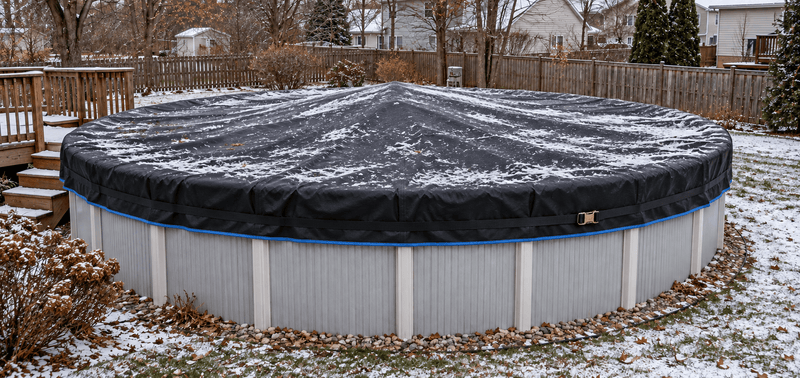Winter Pool Cover for Above Ground Pools: The Complete Guide - Faircovers
