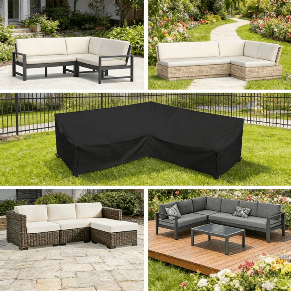 V Shaped Sofa Cover - Faircovers