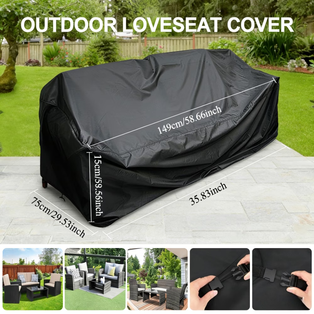 Heavy Duty Patio Loveseat Cover
