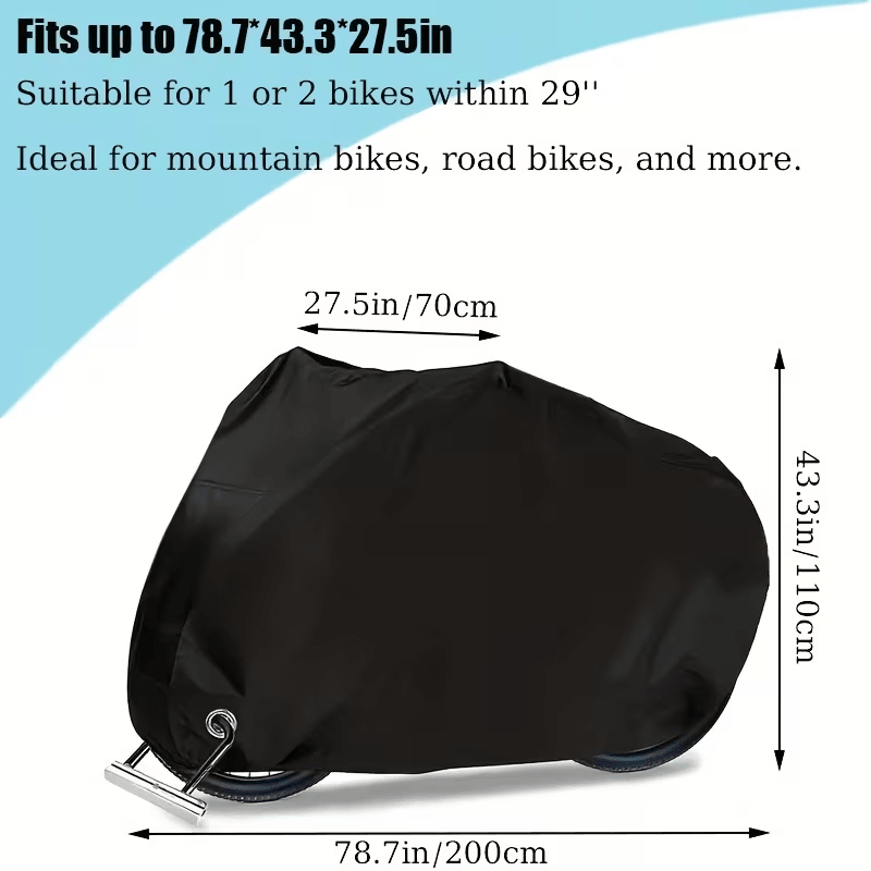 Heavy - Duty Cover Oxford Fabric Bicycle Covers