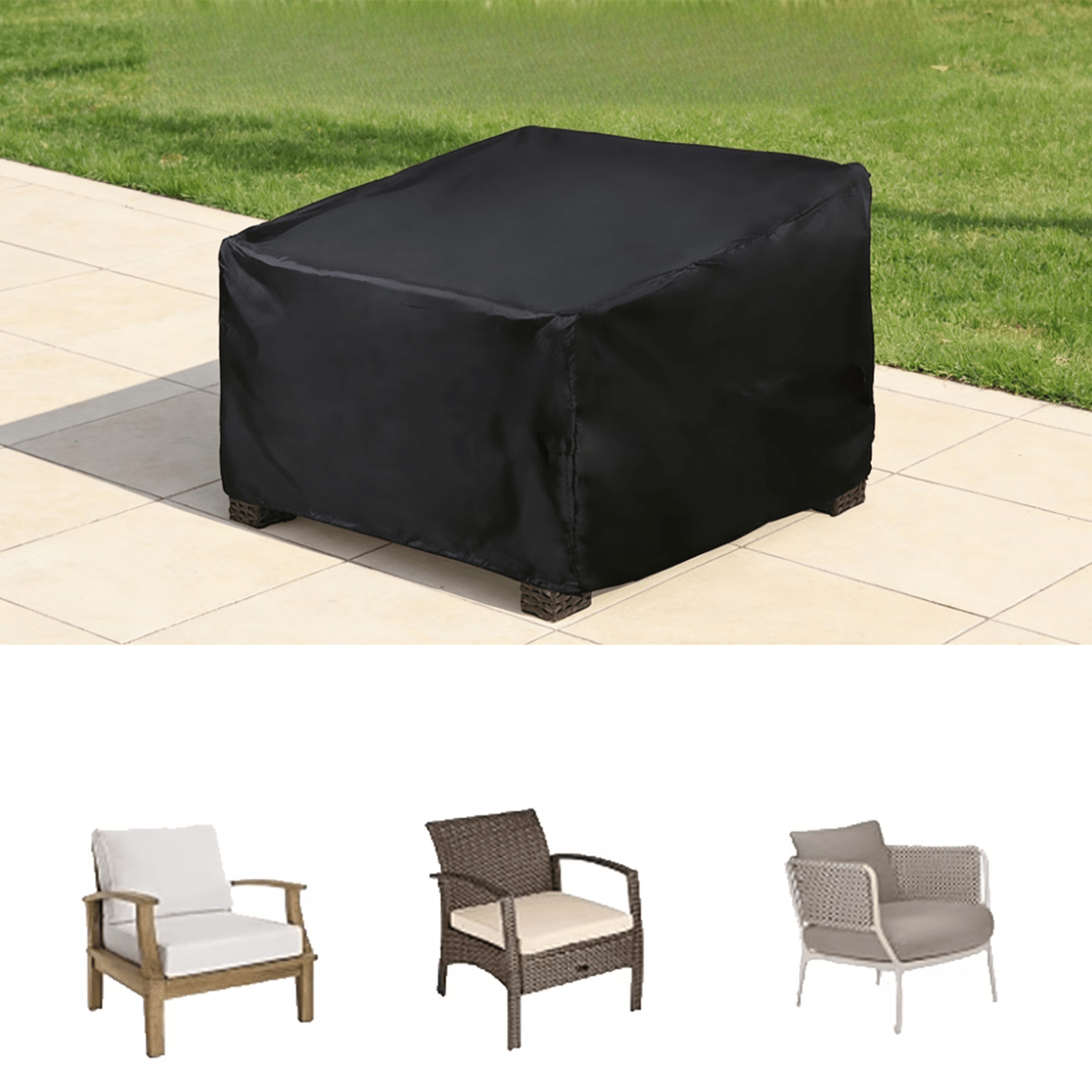 Single Patio Furniture Cover