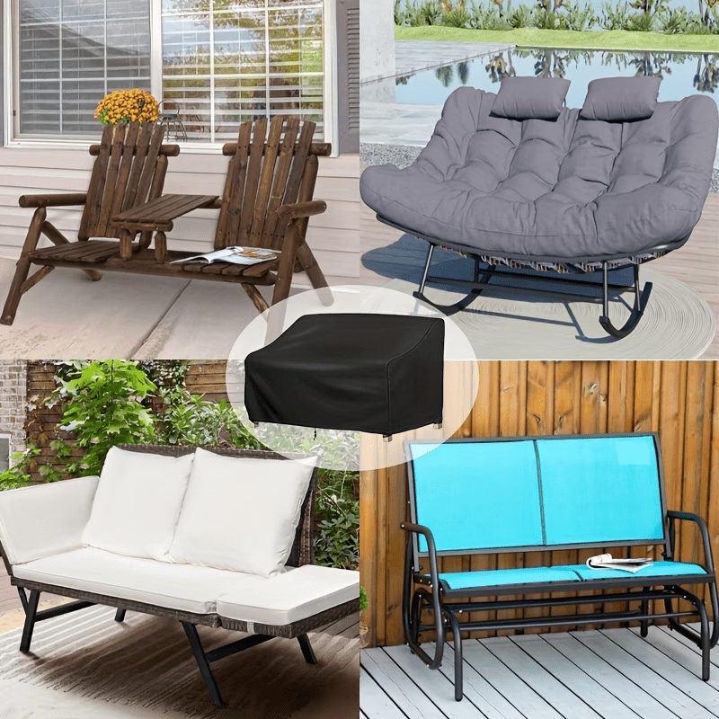 Patio chair cover for balconies and gardens