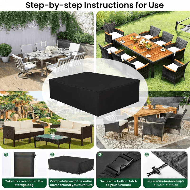 TableGuard Patio Dining Set Cover