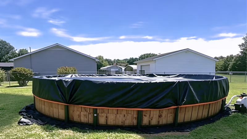 24 ft pool cover | 22 ft above ground pool