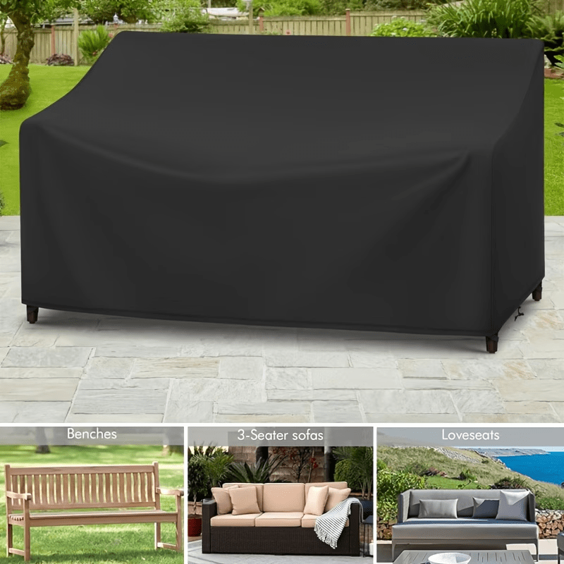 Heavy - duty Outdoor Sofa Cover for Two - seater