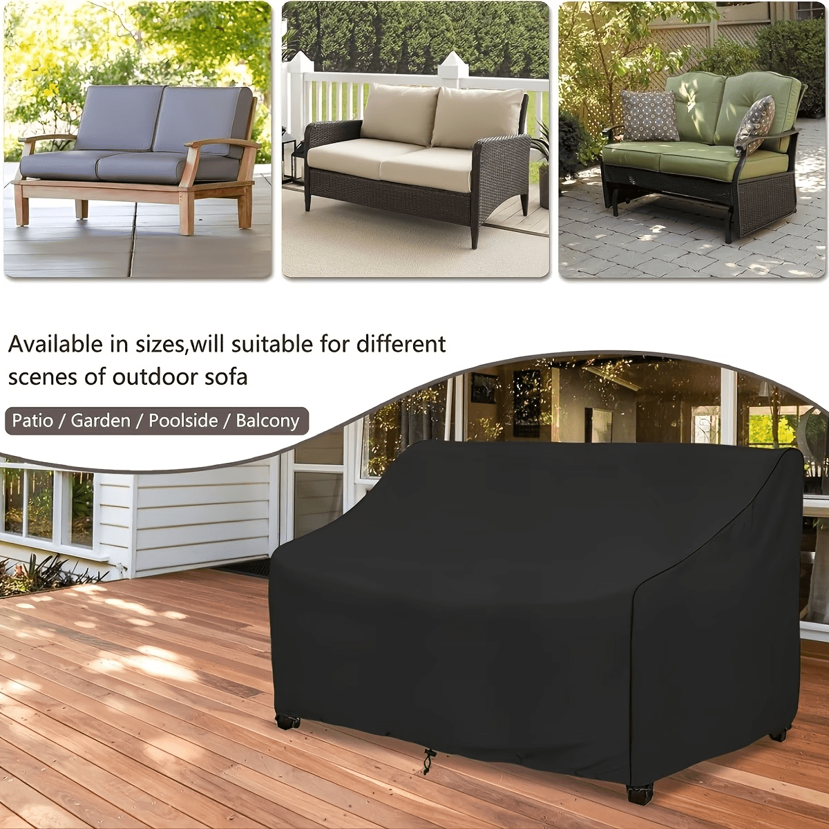 The Patio Sofa Cover