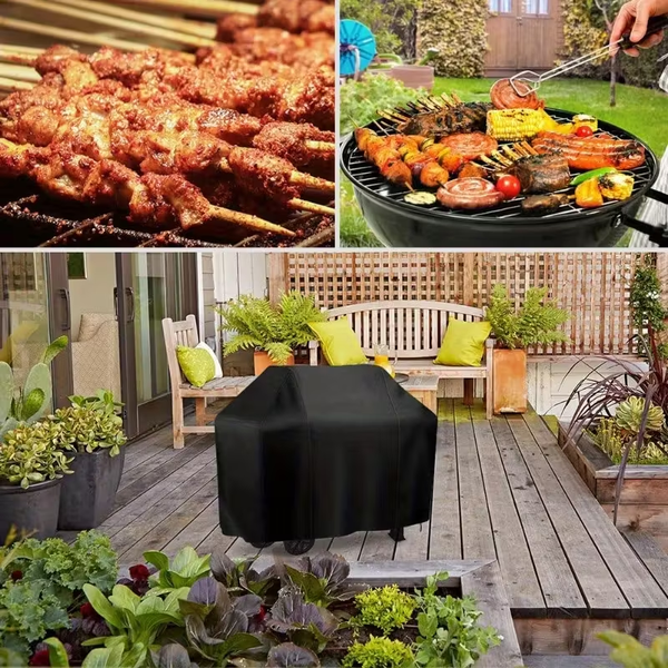 Heavy-Duty Grill Cover - Fits Up to 24" Wide Grills