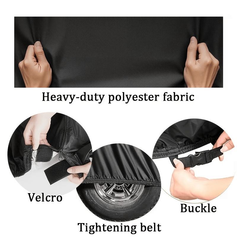 Golf Cart Covers Is Made of 420D Durable Polyester