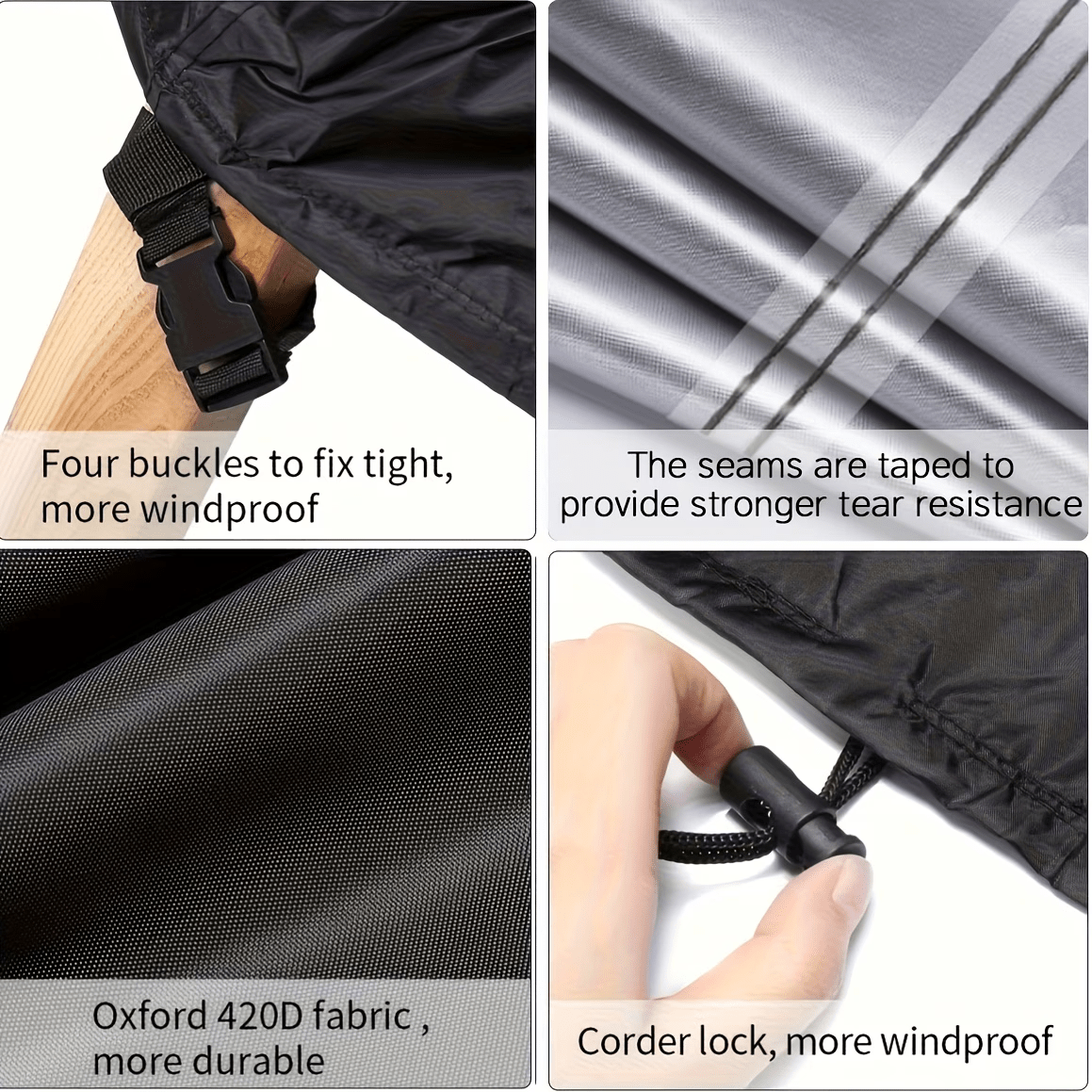 L - Shaped Patio Sectional Sofa Covers