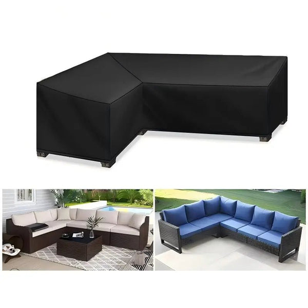 Heavy Duty L-Shaped Outdoor Furniture CoversFaircovers