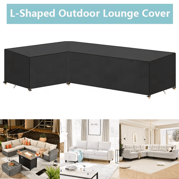 L - Shaped Patio Sectional Sofa Covers