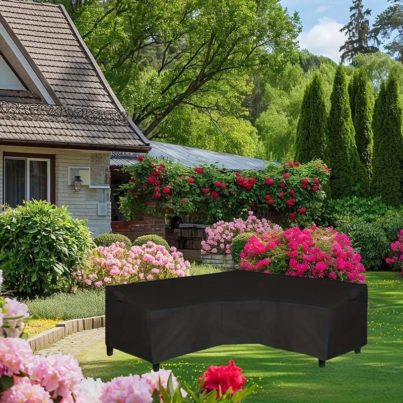 Patio Sofa Cover for Outdoor Use - V - Shaped Set
