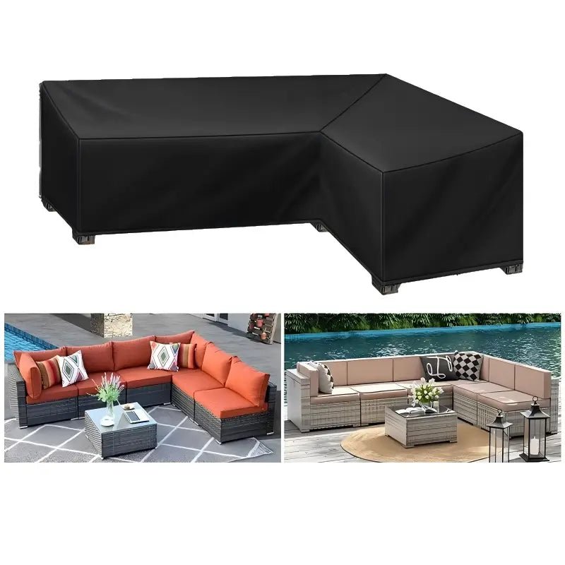 ShieldPro 600D L-Shaped Patio CoverFaircovers