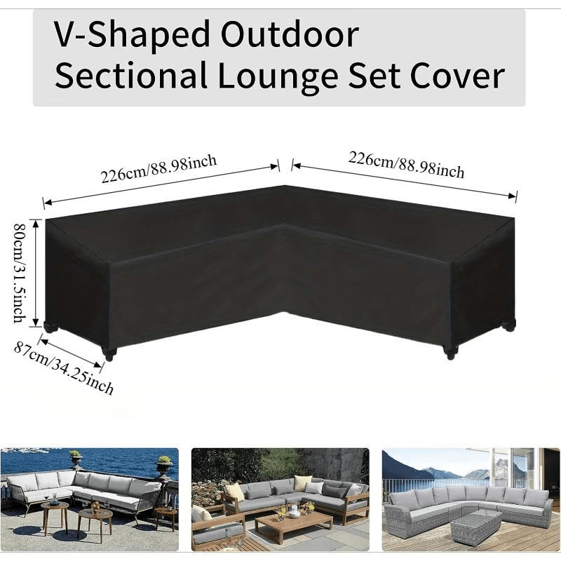 Furniture Cover in a V - Shape