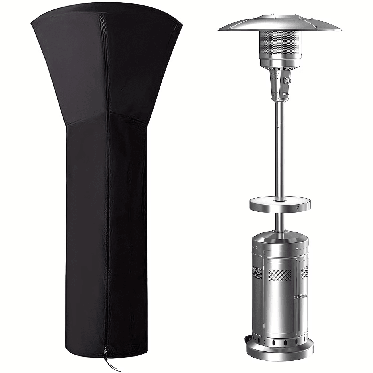 outdoor - patio - heater - cover - waterproof - zipper