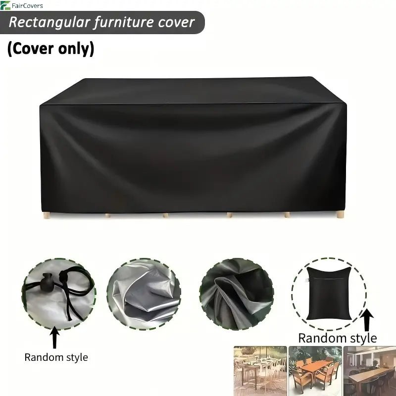 420D Oxford Patio Table & Chair Cover, All-WeatherFaircovers