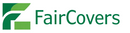 FairCovers logo with green and white colors on a white background